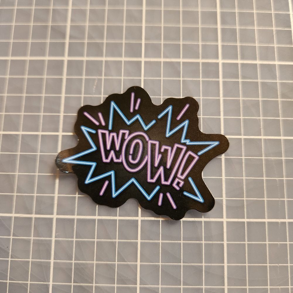 10 for $10 Sticker Neon Cartoon Graffiti  Vibrant Colors